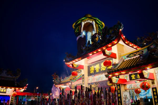 Kinesisk tempel i thailand — Stockfoto