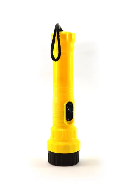 Yellow flashlight — Stock Photo, Image
