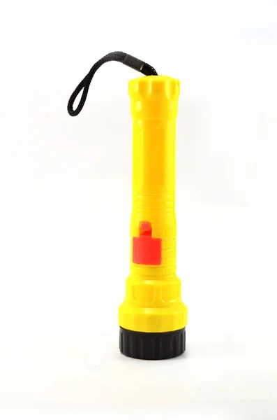 Yellow flashlight — Stock Photo, Image