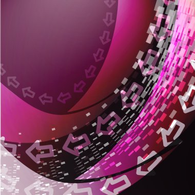 Oklarla soyut arkaplan