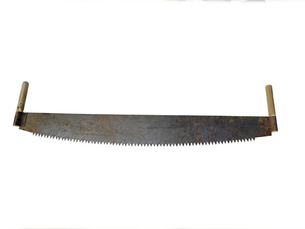 Two-handed saw — Stock Photo, Image
