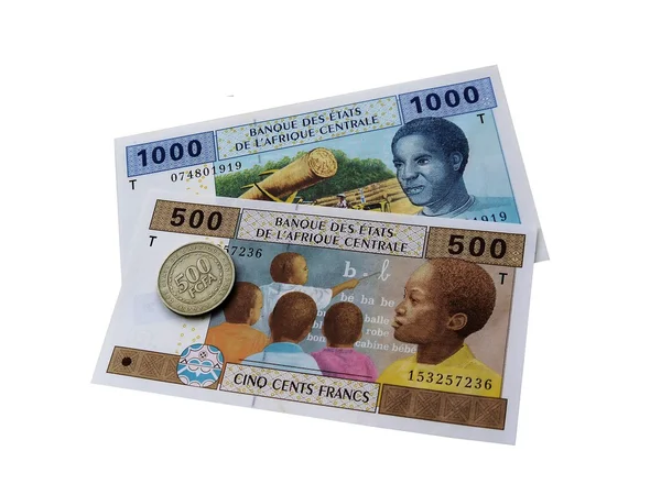 Money of Central Africa states — Stock Photo, Image