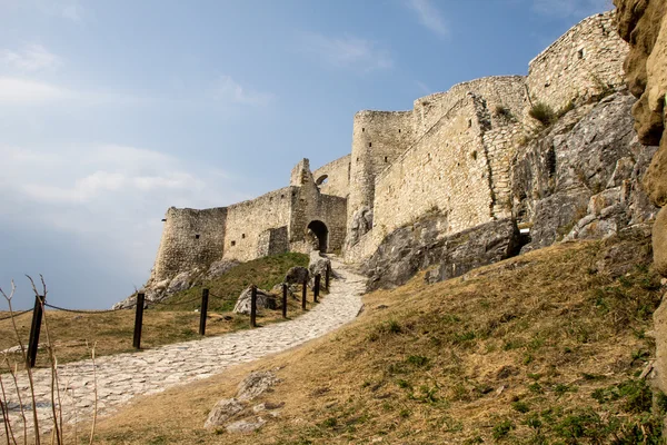 Spišský hrad na Slovensku — Stock fotografie