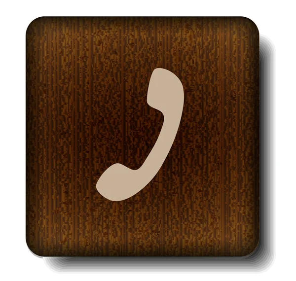 Pictogram handset — Stockvector