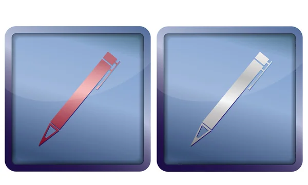 Pen icon — Stock Vector