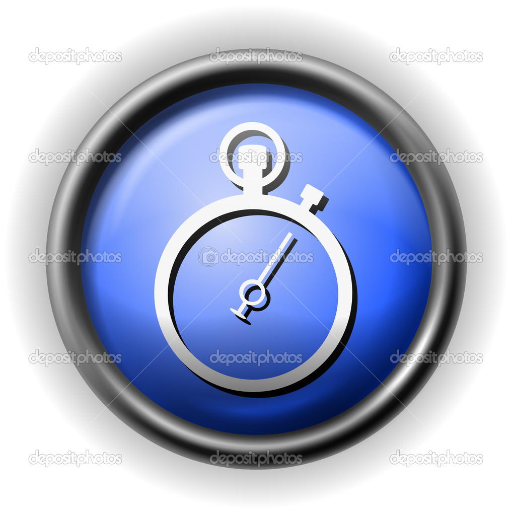 Glass stopwatch icon