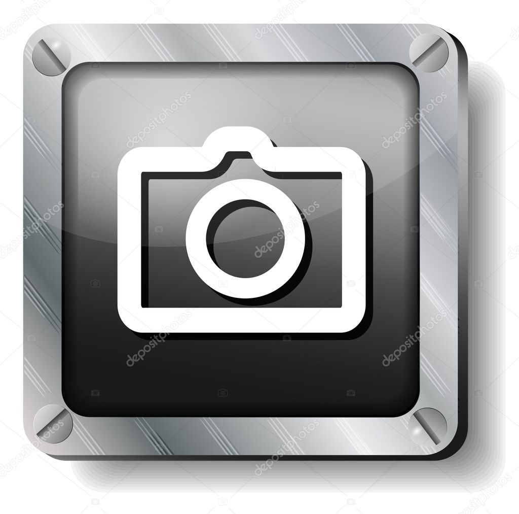 Steel photo icon