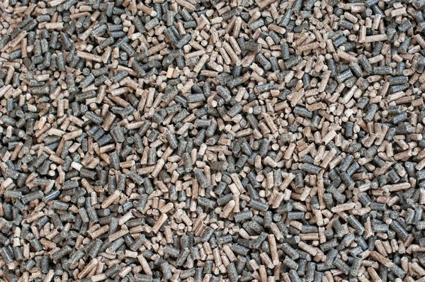 Pellet biomassa — Foto Stock