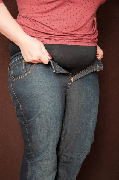 Mujer gorda — Foto de Stock