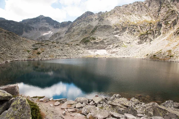 View from the high parts of Rila Mountain in Bulgaria, Rila lakes