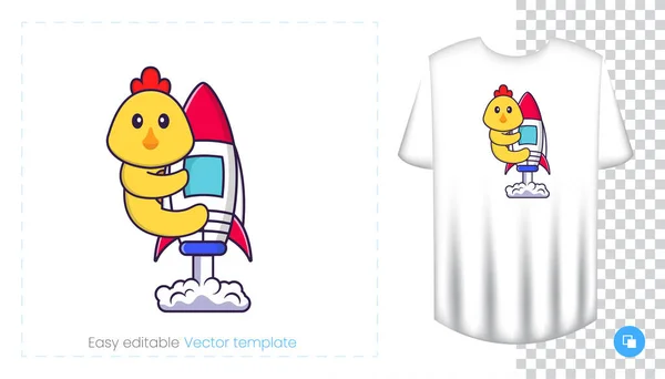 Vector Set Of Cartoon Different Tshirts Stock Illustration
