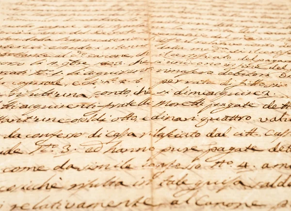 Manuscrito — Fotografia de Stock