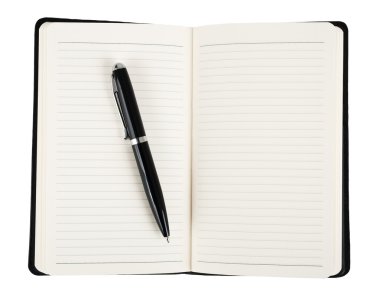 defter kalem ile