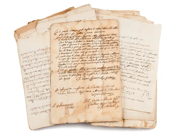 Manuscritos antiguos — Foto de Stock