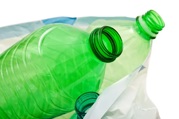 Пластиковые бутылки — стоковое фото