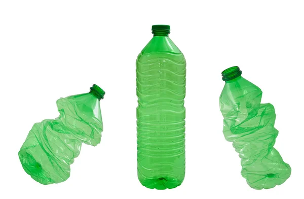 Bottiglia di plastica — Foto Stock