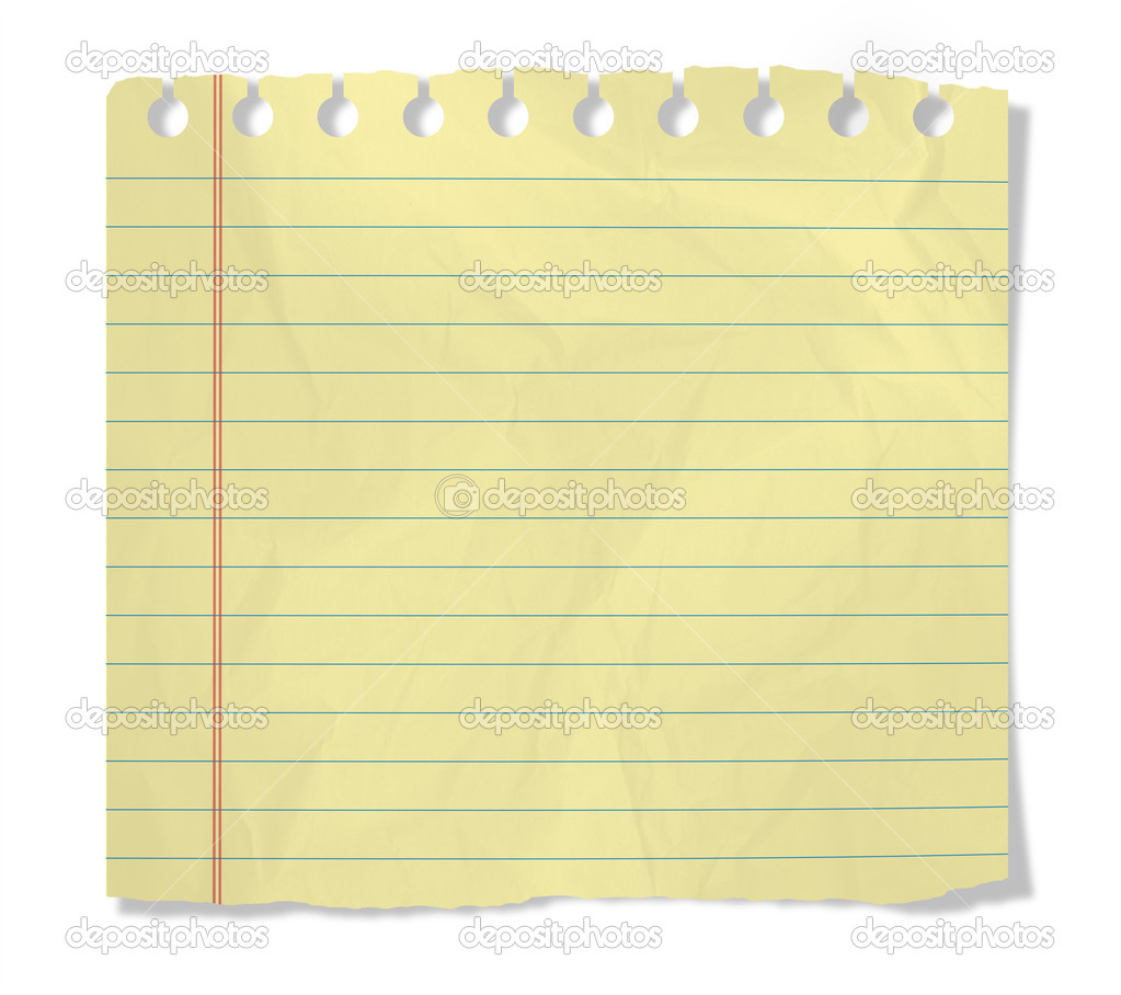 Piece of paper — Stock Photo © scis65 43596069