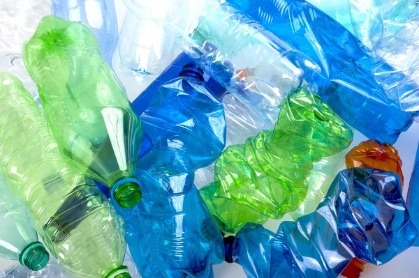 Frascos de plástico — Fotografia de Stock