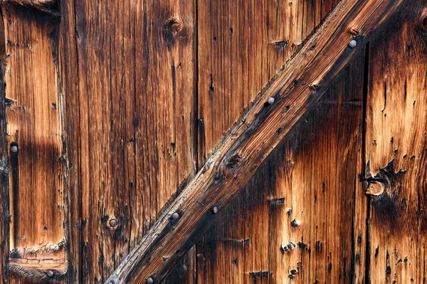 Brown Old Panel Wood Background — ストック写真