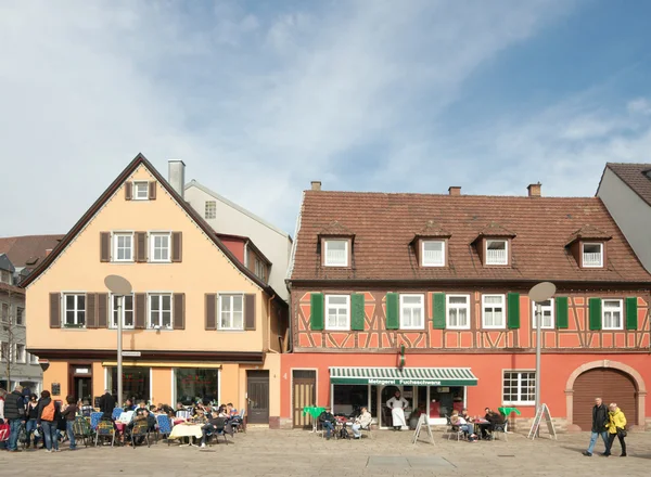 Plaza del Mercado Viejo, Offenburg, Alemania —  Fotos de Stock