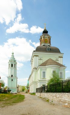 Nicholas-zaretsky (Noel) kilise ve çan kulesi. Tula, russi