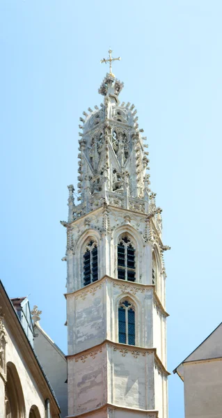 Church of Mary at the Shore. Tower (circa 1419-1428). Vienna, Au — Stock Photo, Image