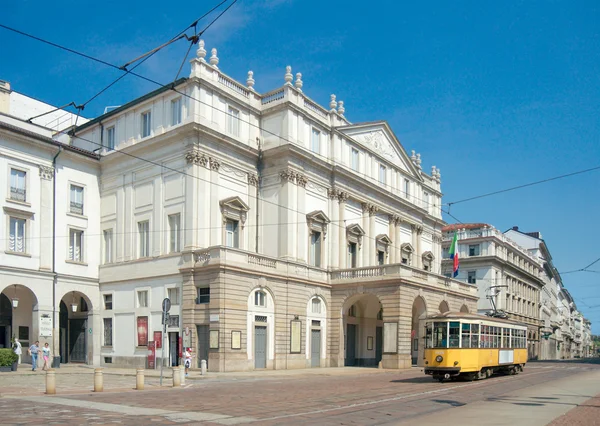 Teatro La Scala (1778), Milão, Itália Fotos De Bancos De Imagens Sem Royalties