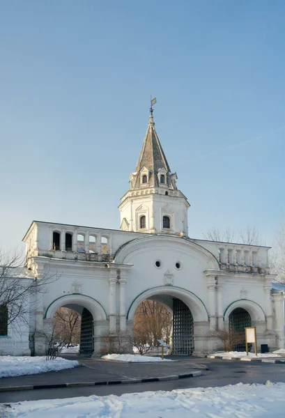 Gerbang depan (1682), Estate Izmaylovo, Moskwa, Rusia — Stok Foto