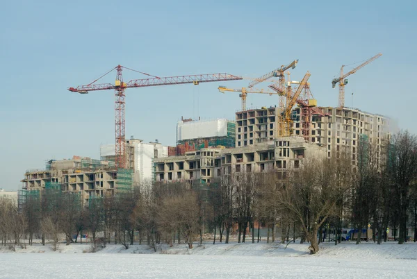 İnşaat, konut kompleksi, moscow, Rusya Federasyonu
