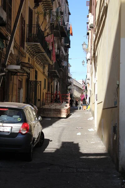 Centro Histórico Palermo Italia Con Sus Palacios Calles Pintorescas Imagen — Foto de Stock