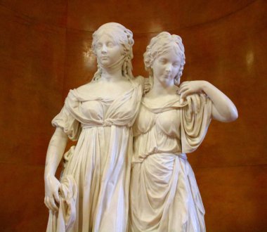 2018.06.11 Berlin Old National Gallery (Alte Nationalgalerie), works of painting and sculptureof the nineteenth century exhibited in the museum clipart