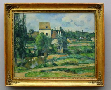 2018.06.11 Berlin Eski Ulusal Galerisi (Alte Nationalgalerie), 19. yüzyılın resim ve heykelleri müzede sergilenmektedir.