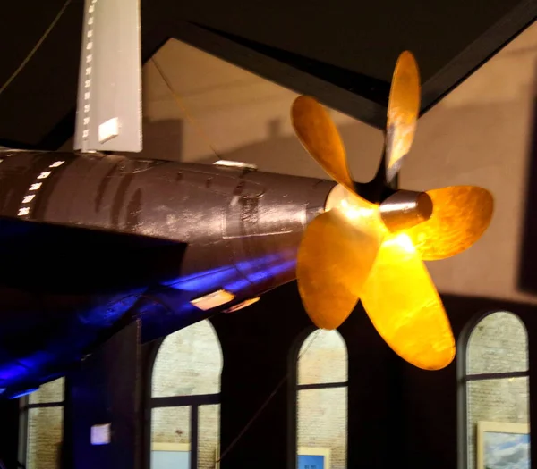 2017 Μιλάνο Μουσείο Επιστήμης Και Τεχνολογίας Toti Submarineevocative Εικόνα Του — Φωτογραφία Αρχείου