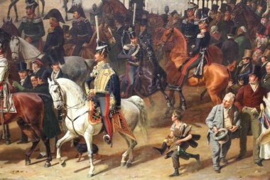 2018.06.11 Berlin Eski Ulusal Galerisi (Alte Nationalgalerie), 19. yüzyılın resim ve heykel çalışmaları müzede sergilenmektedir.