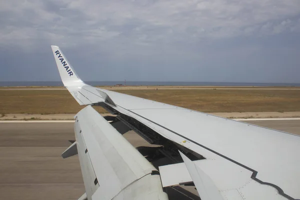 2021 Aeroporto Palermo Punta Raisi Ryanair Companhia Aérea Baixo Custo — Fotografia de Stock