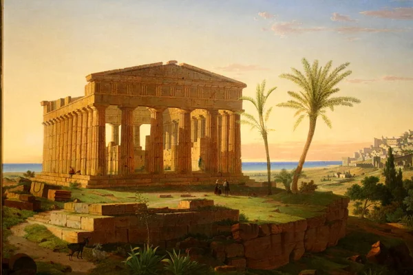 2018.06.11 Berlin Eski Ulusal Galerisi (Alte Nationalgalerie), 19. yüzyılın resim ve heykelleri müzede sergilenmektedir.