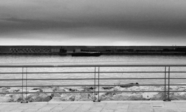 Detalhe Porto Cidade Castellammare Del Golfo Sicília — Fotografia de Stock