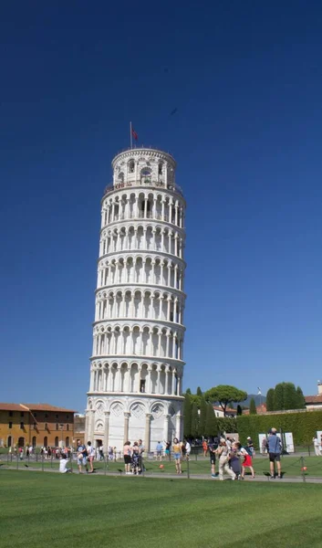 2022 Italy Pisa Leaning Tower Pisaevocative Image Leaning Tower Pisa — ストック写真