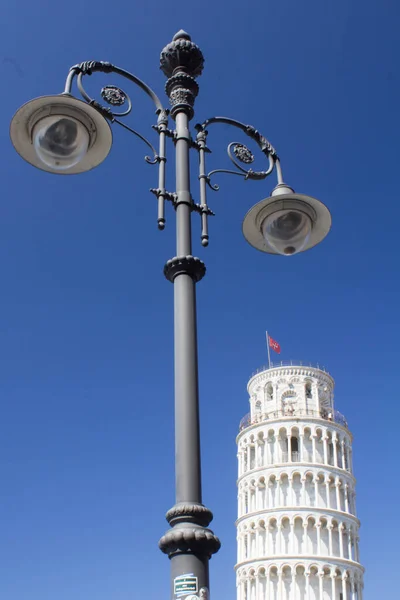 2022 Italy Pisa Leaning Tower Pisaevocative Image Leaning Tower Pisa — Fotografia de Stock