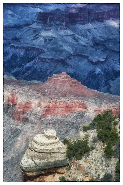 Güney rim, Büyük Kanyon Ulusal Parkı, arizona — Stok fotoğraf