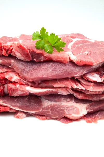 Filetti di carne di maiale — Foto Stock