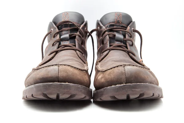Leather boots — Stock Photo, Image