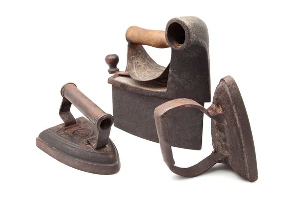 Ancient iron irons — Stock Photo, Image