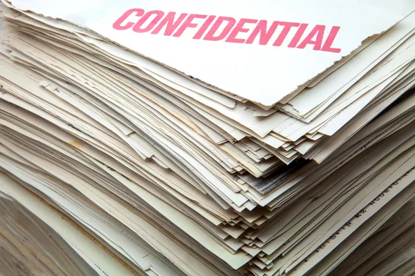 Confidential documents — Stock Photo, Image