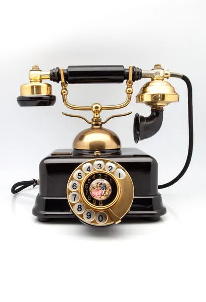 Gamla telefoner — Stockfoto