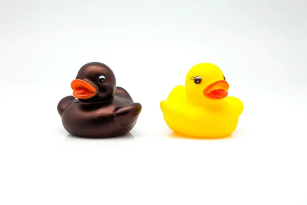 Ducks plastic — Stock Photo, Image