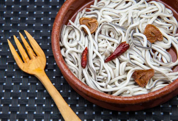 Elvers casserole — Stock Photo, Image