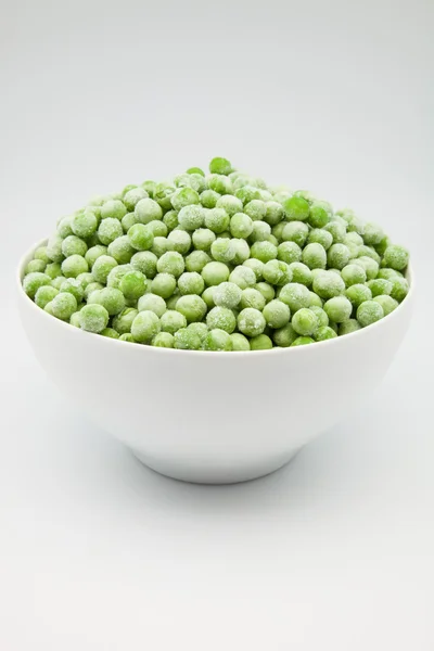 Bowl with peas — Stock Photo, Image