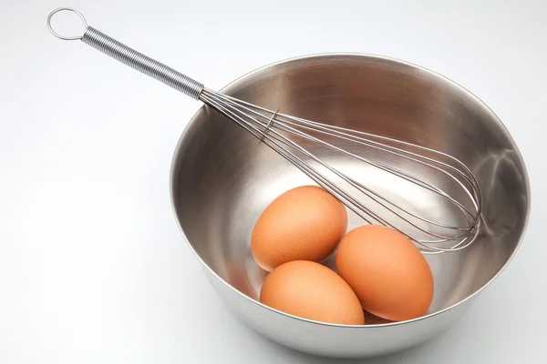 Ferramentas e ovos — Fotografia de Stock