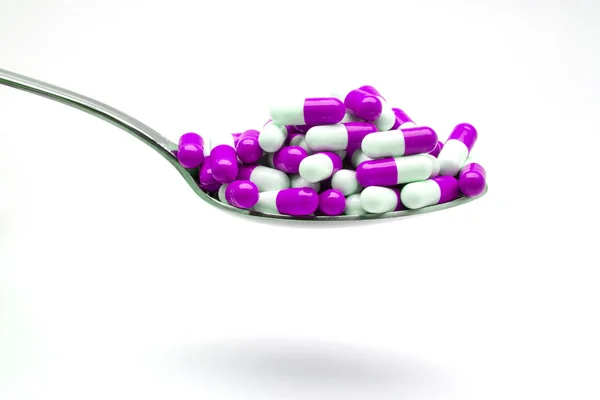 Dosage of capsules — Stock Photo, Image